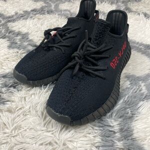 Adidas Yeezy Boost 350 V2 Black Red Size 9 CP9652